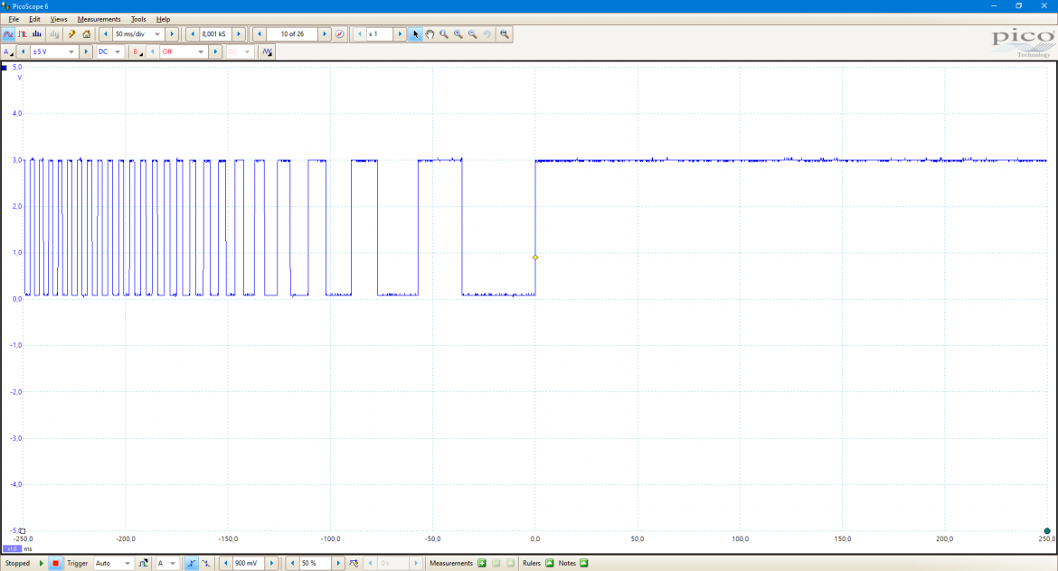 Aquarium filter flow sensor My Simple Automation